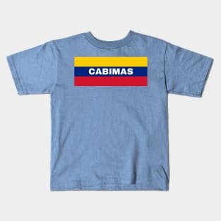 Cabimas City in Venezuelan Flag Colors Kids T-Shirt